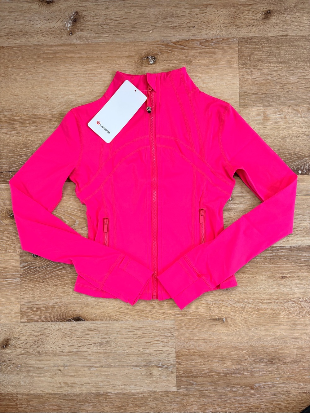 Lululemon Sonic Pink Define Jacket & Matching Leggings Set – NWT - Picture 2 of 3